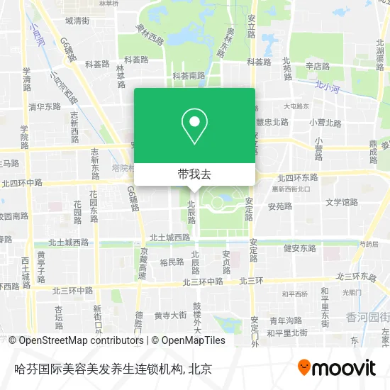 哈芬国际美容美发养生连锁机构地图