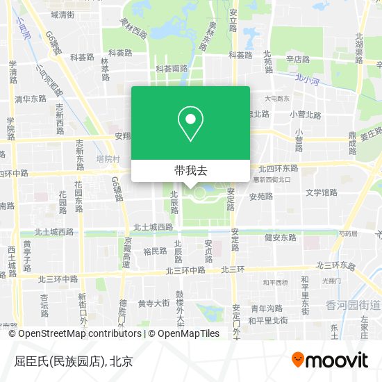 屈臣氏(民族园店)地图