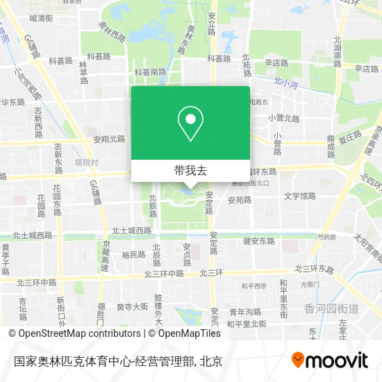 国家奥林匹克体育中心-经营管理部地图