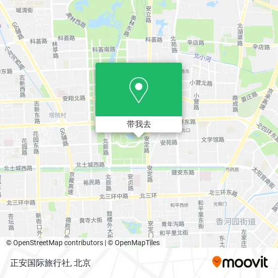 正安国际旅行社地图