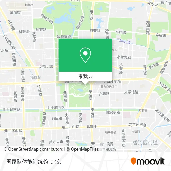 国家队体能训练馆地图