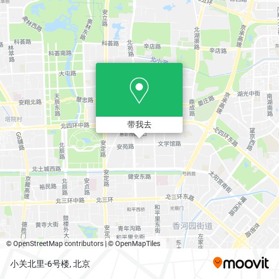 小关北里-6号楼地图