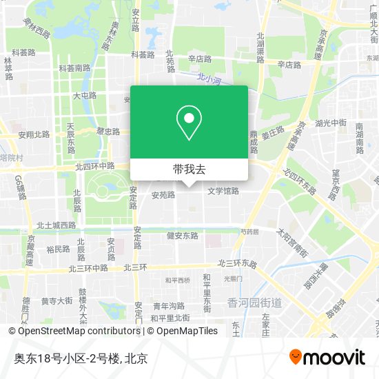奥东18号小区-2号楼地图
