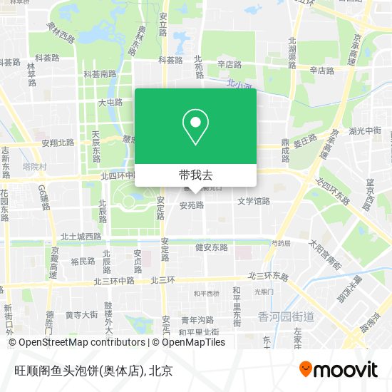 旺顺阁鱼头泡饼(奥体店)地图
