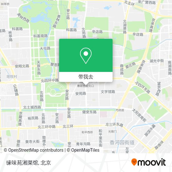 缘味苑湘菜馆地图