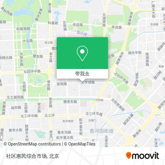 社区惠民综合市场地图