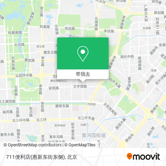711便利店(惠新东街东侧)地图