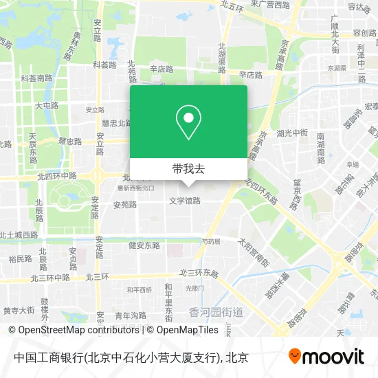 中国工商银行(北京中石化小营大厦支行)地图