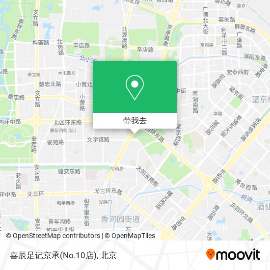 喜辰足记京承(No.10店)地图