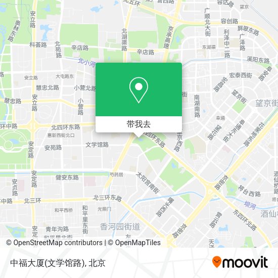 中福大厦(文学馆路)地图