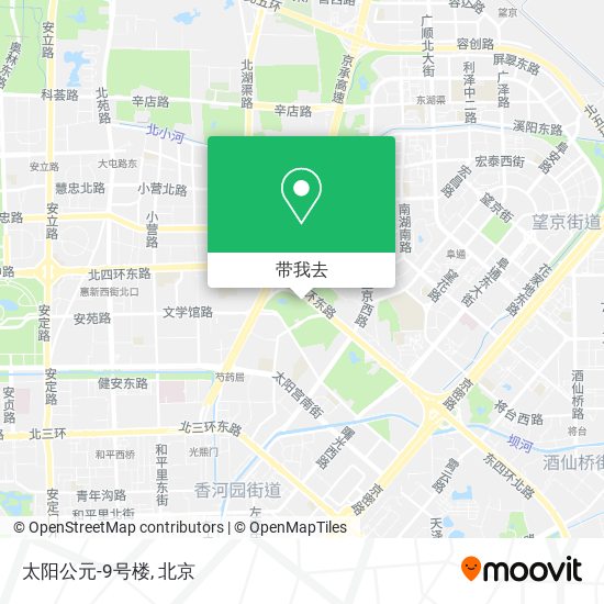 太阳公元-9号楼地图
