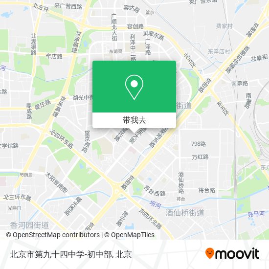 北京市第九十四中学-初中部地图