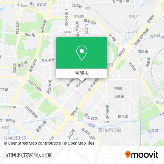 好利来(花家店)地图