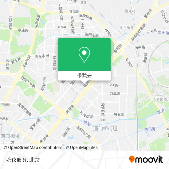 殡仪服务地图