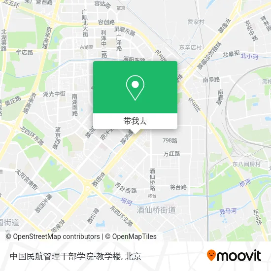 中国民航管理干部学院-教学楼地图
