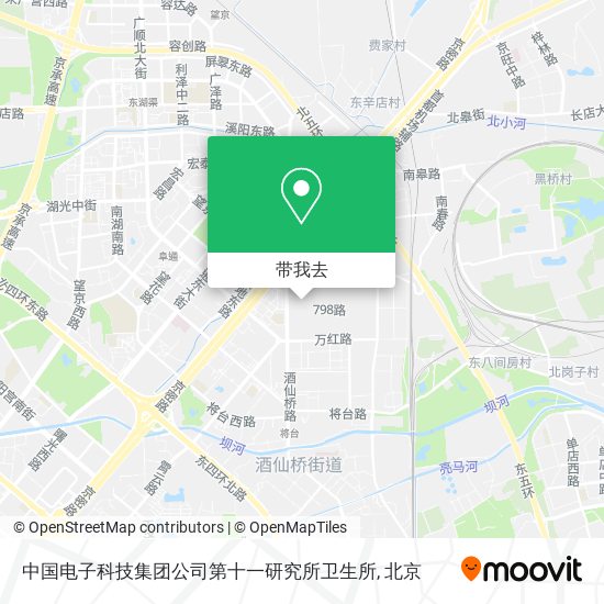 中国电子科技集团公司第十一研究所卫生所地图