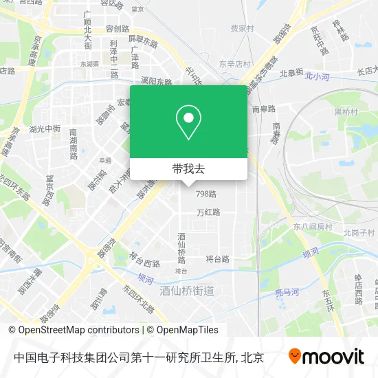 中国电子科技集团公司第十一研究所卫生所地图