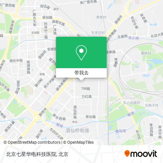 北京七星华电科技医院地图