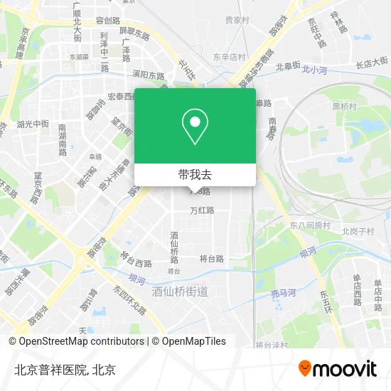 北京普祥医院地图