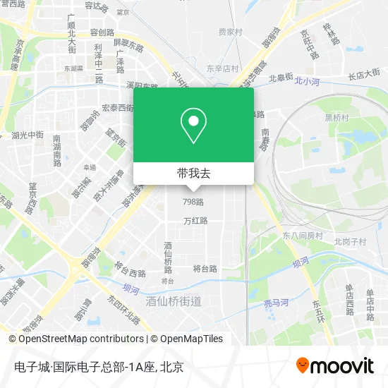 电子城·国际电子总部-1A座地图