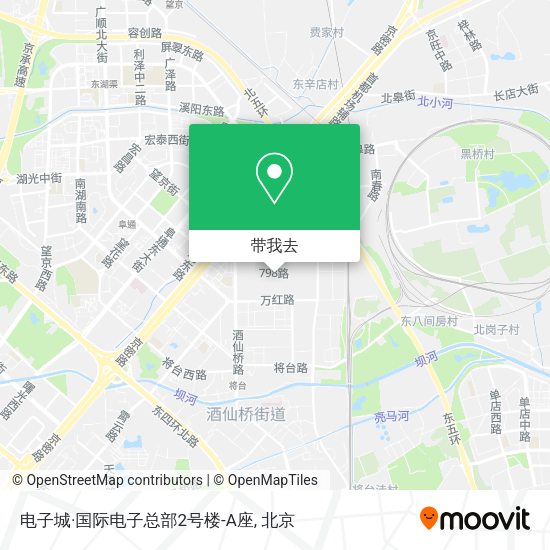 电子城·国际电子总部2号楼-A座地图