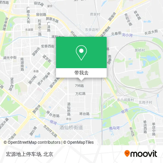 宏源地上停车场地图