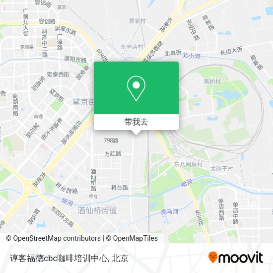 谆客福德cbc咖啡培训中心地图