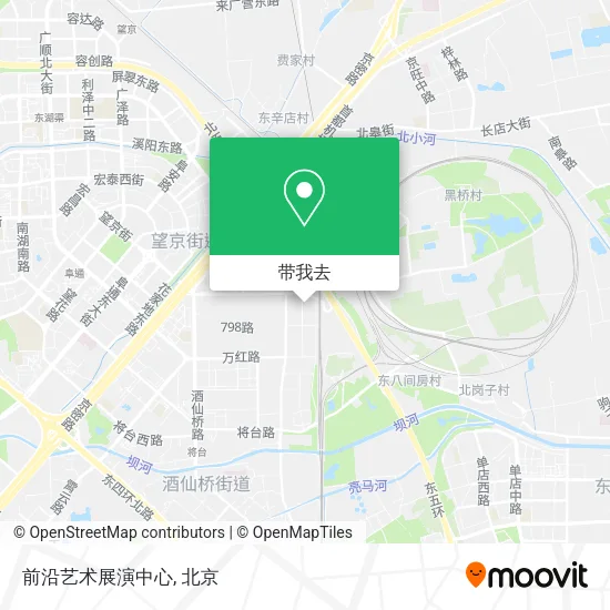 前沿艺术展演中心地图