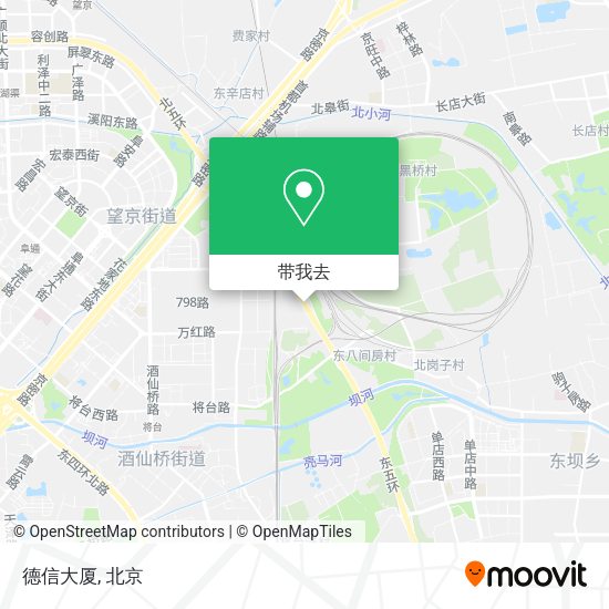 德信大厦地图