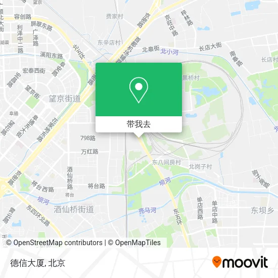 德信大厦地图