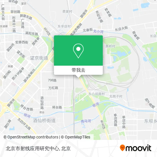 北京市射线应用研究中心地图