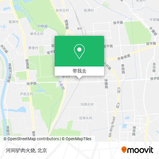 河间驴肉火烧地图