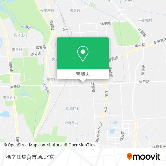 徐辛庄集贸市场地图