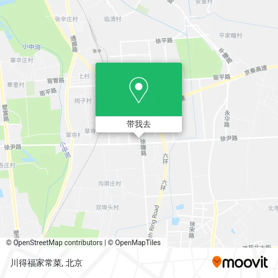 川得福家常菜地图