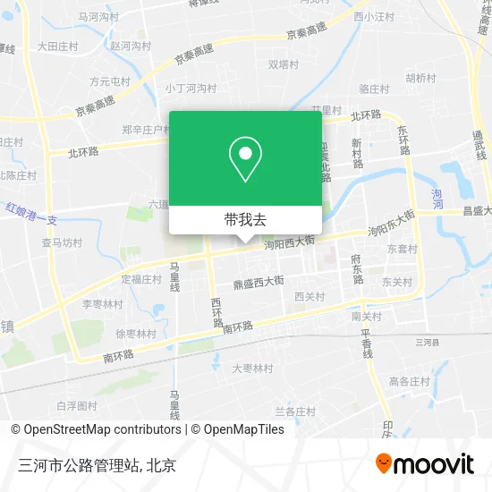 三河市公路管理站地图