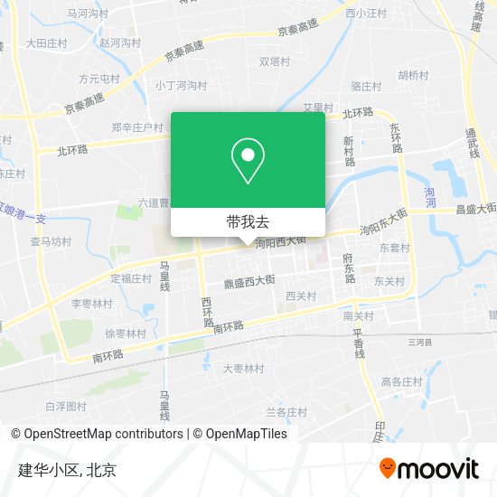 建华小区地图