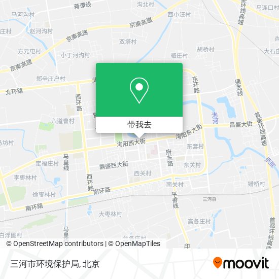 三河市环境保护局地图