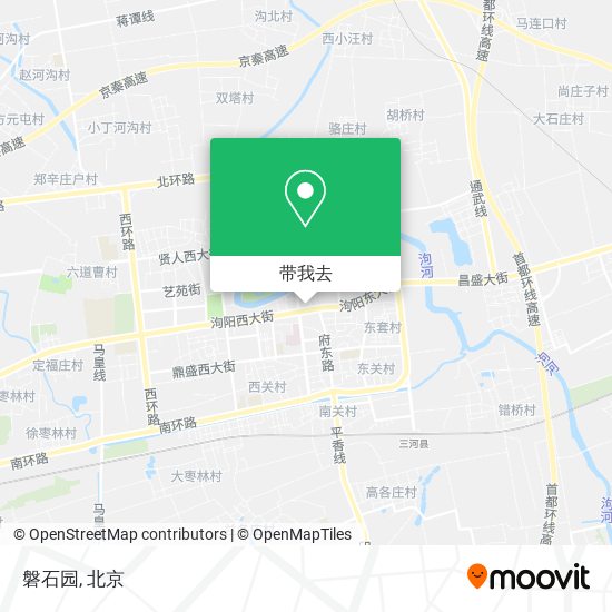 磐石园地图