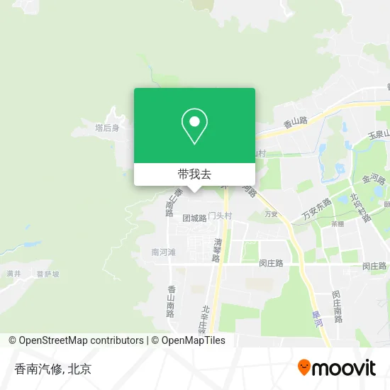 香南汽修地图