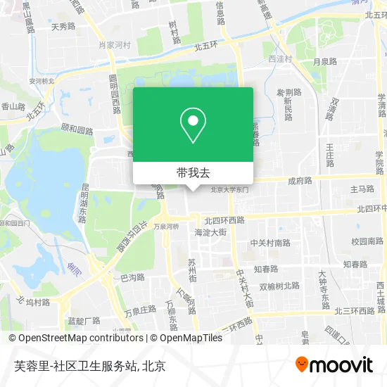 芙蓉里-社区卫生服务站地图
