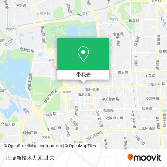 海淀新技术大厦地图