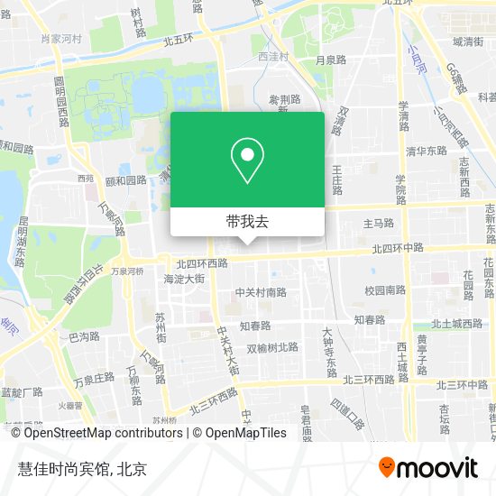 慧佳时尚宾馆地图