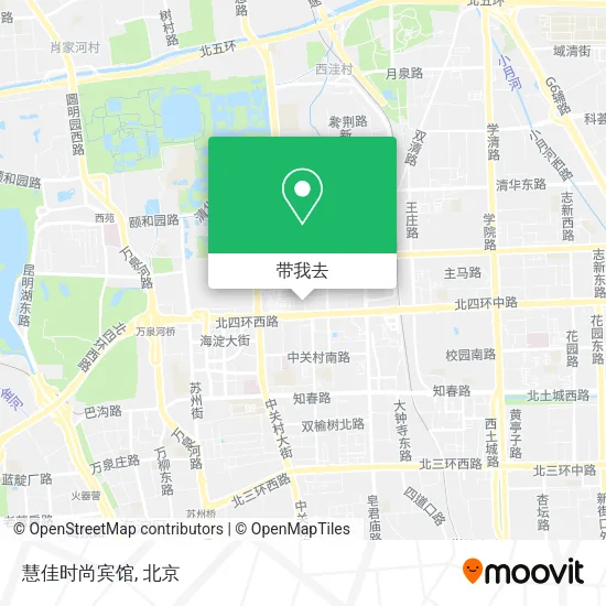 慧佳时尚宾馆地图