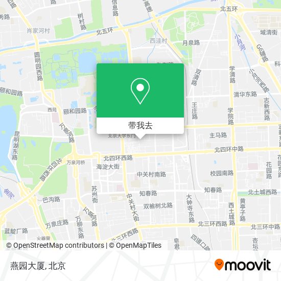 燕园大厦地图