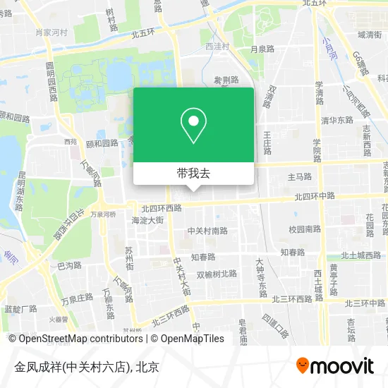 金凤成祥(中关村六店)地图