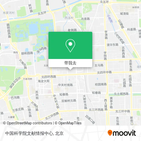 中国科学院文献情报中心地图