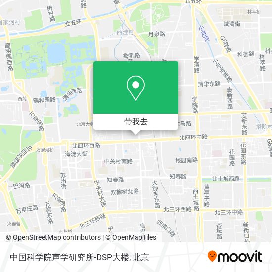中国科学院声学研究所-DSP大楼地图