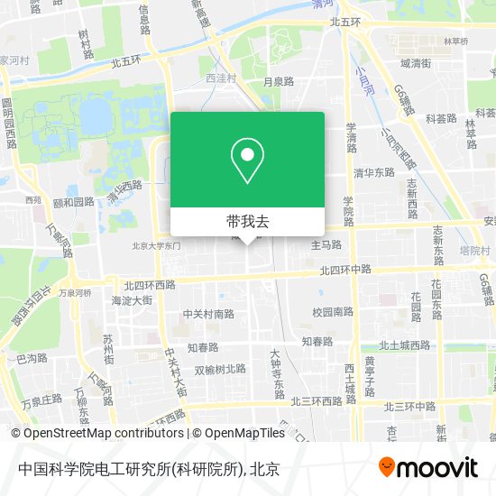 中国科学院电工研究所(科研院所)地图