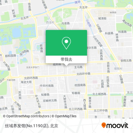 丝域养发馆(No.1190店)地图