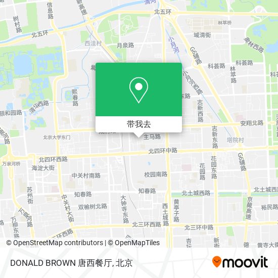 DONALD BROWN 唐西餐厅地图